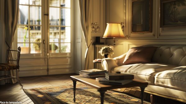 Place du lampadaire dans la décoration intérieure