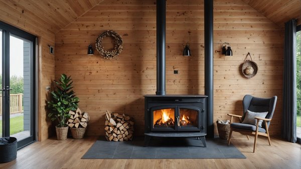 Quel parement mettre derrière poêle à bois : nos meilleures options